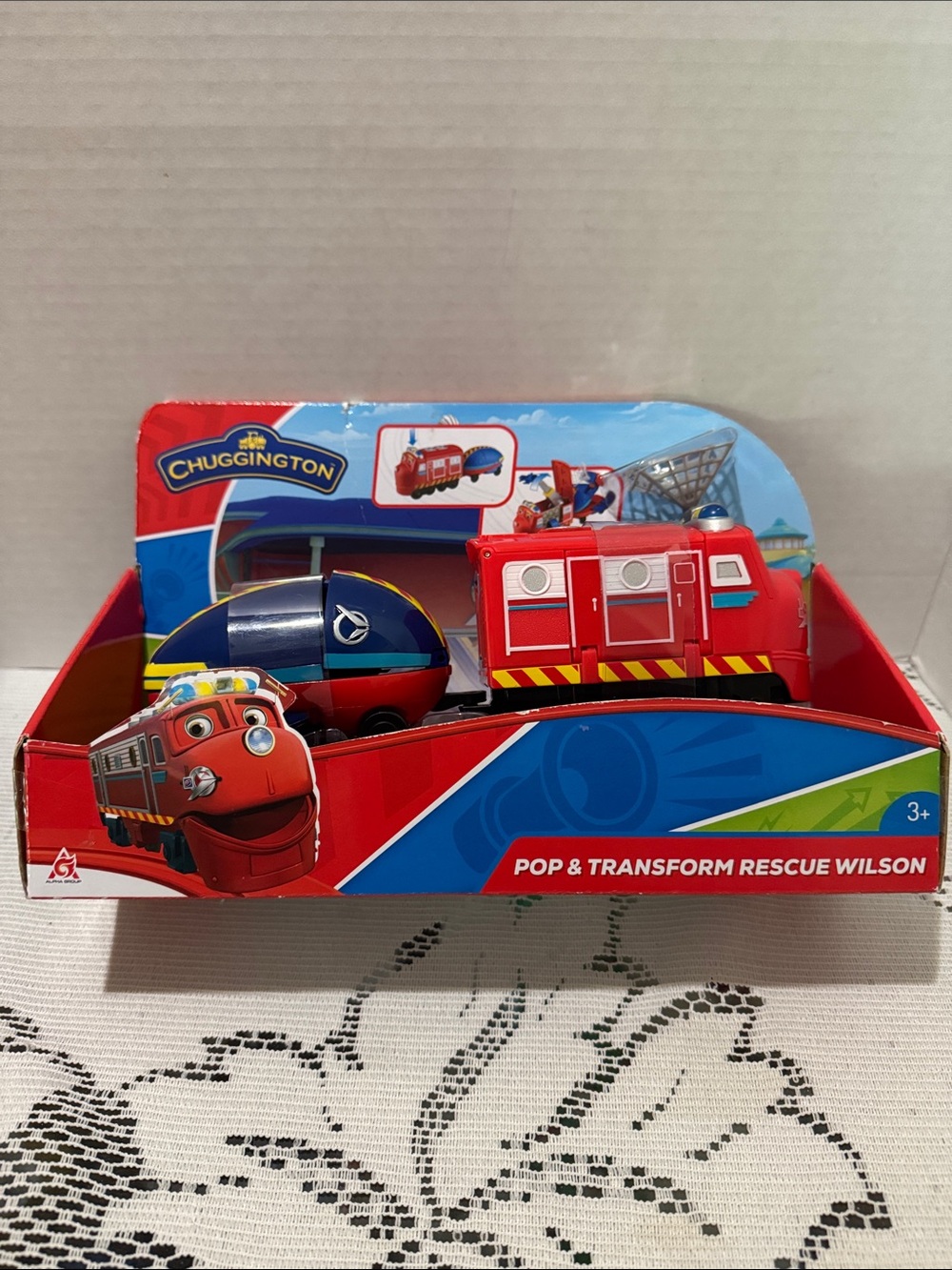Chuggington Pop & Transform Rescue Wilson Train